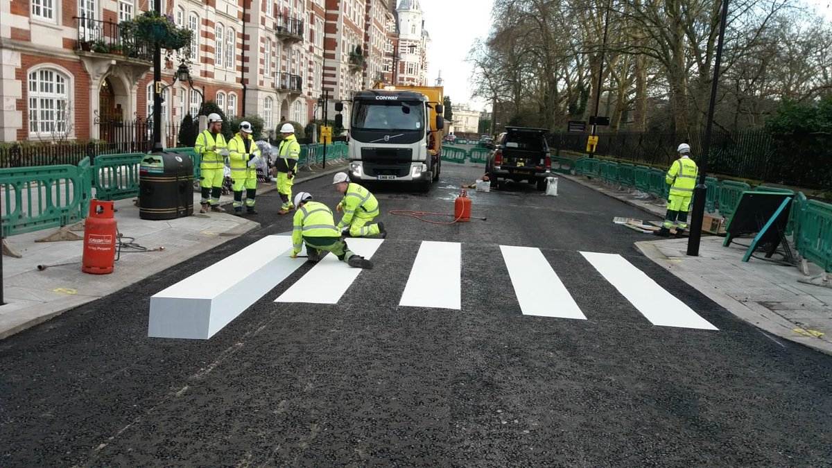 And finally… UK’s first 3D zebra crossing unveiled Scottish Construction Now